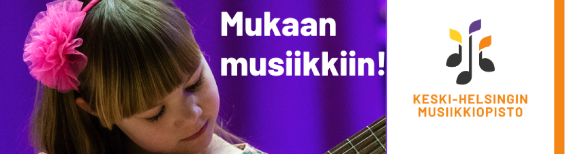 Mukaan musiikkiin ti 8.4. klo 17.00